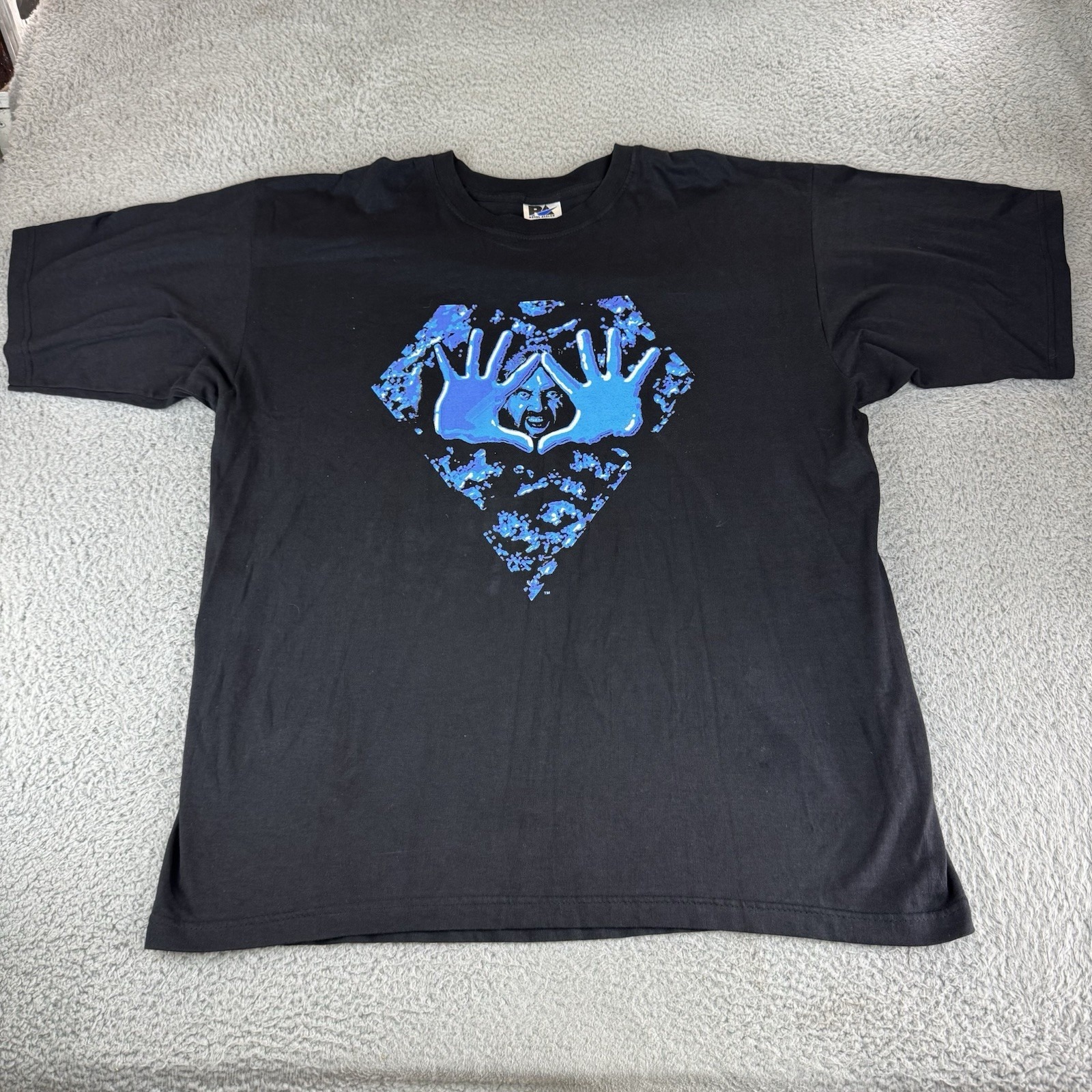 Vintage 90s Ddp Wwf Wwe Wresting Shirt Rare Double Sided Nitro Grill Xxl Y2k